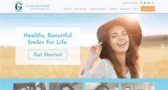 Desktop Screenshot of grandvilledental.com